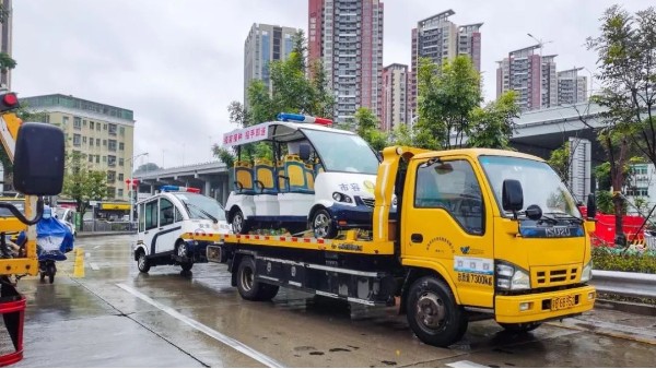 玛西尔巡逻车搭档深圳街道巡逻队伍，无惧冰冷风雨跻身“疫”线